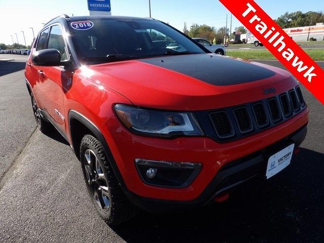 used 2018 Jeep Compass car, priced at $19,810