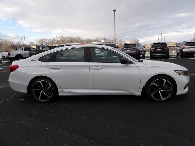 used 2022 Honda Accord Hybrid car, priced at $27,629