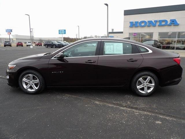 used 2021 Chevrolet Malibu car, priced at $18,352