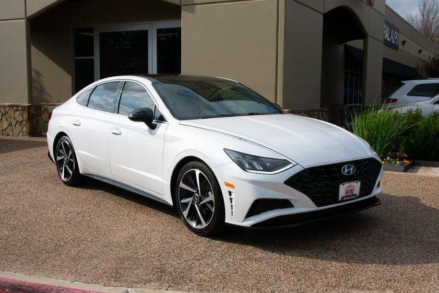 used 2021 Hyundai Sonata car, priced at $21,900