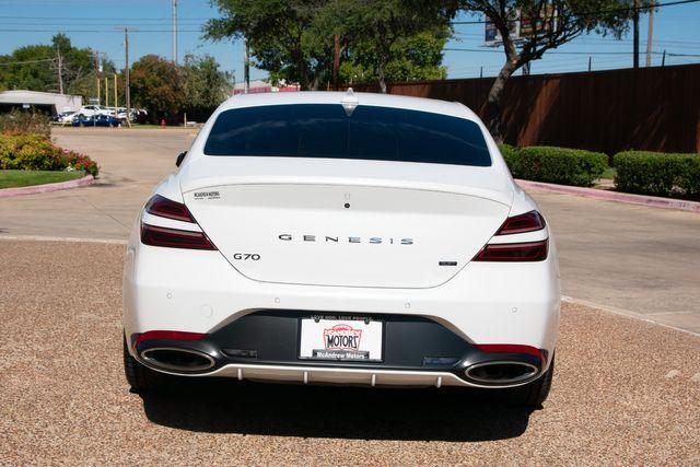 used 2022 Genesis G70 car, priced at $32,900