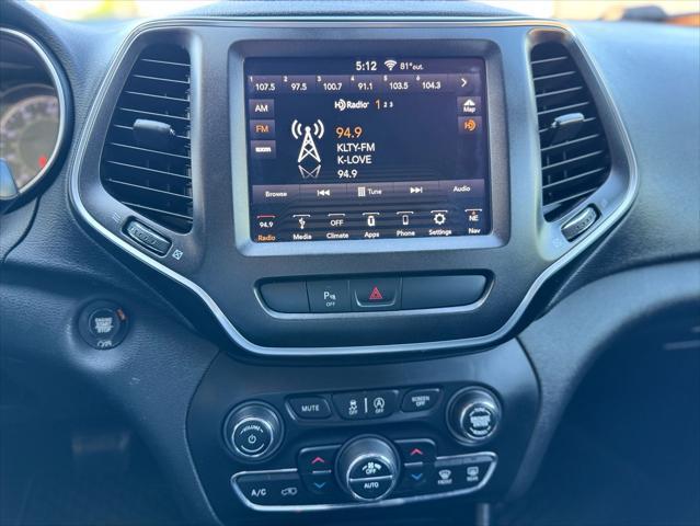 used 2019 Jeep Cherokee car, priced at $19,900