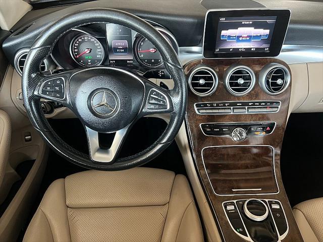 used 2018 Mercedes-Benz C-Class car, priced at $17,991