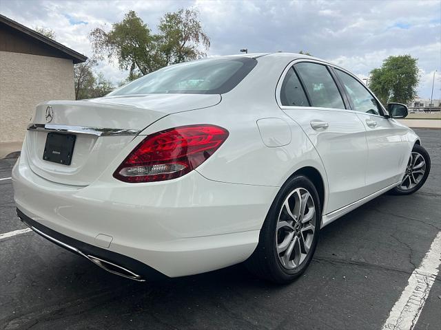 used 2018 Mercedes-Benz C-Class car, priced at $17,991