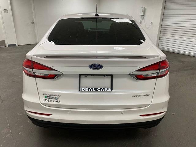 used 2019 Ford Fusion Energi car, priced at $17,491