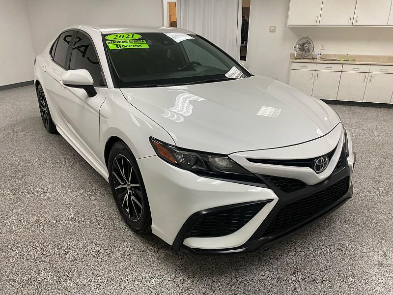used 2021 Toyota Camry car, priced at $19,891