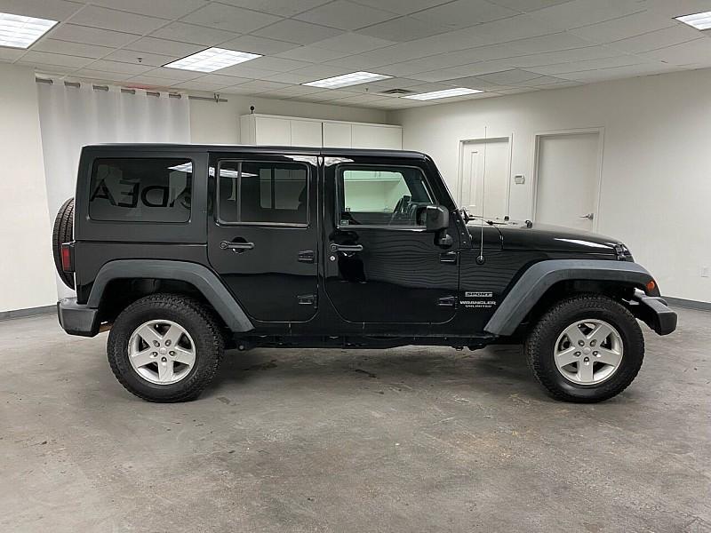 used 2016 Jeep Wrangler Unlimited car, priced at $23,891