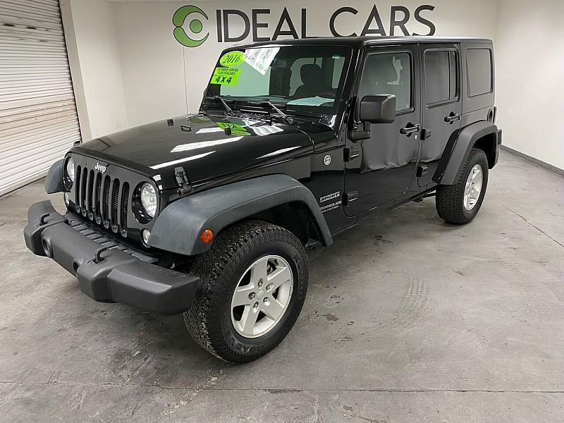 used 2016 Jeep Wrangler Unlimited car, priced at $22,491