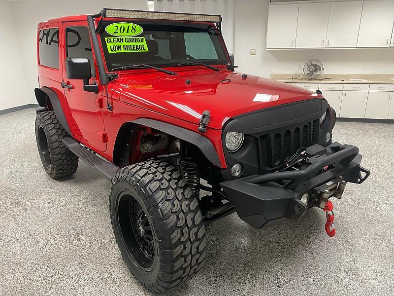used 2018 Jeep Wrangler JK car, priced at $21,491
