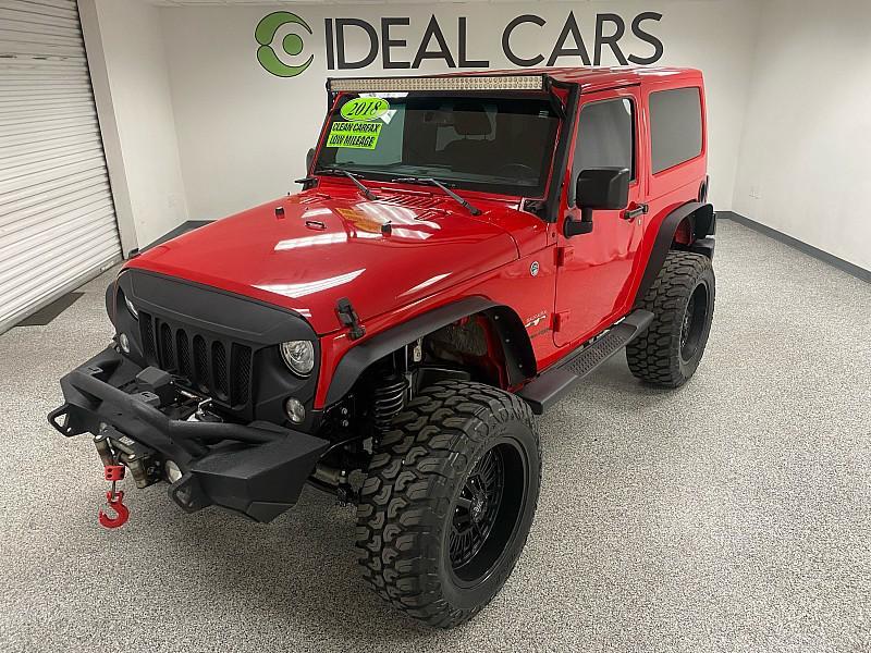 used 2018 Jeep Wrangler JK car, priced at $21,491