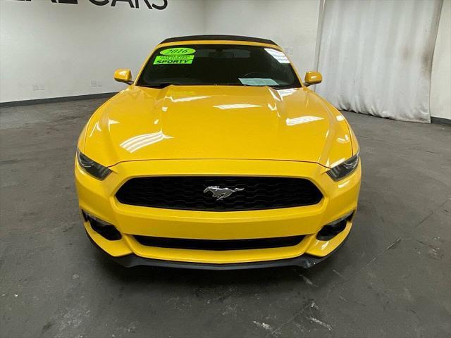 used 2016 Ford Mustang car, priced at $13,491