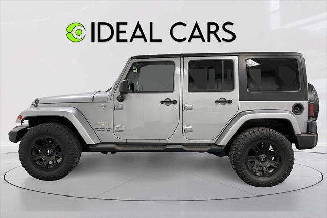 used 2014 Jeep Wrangler Unlimited car, priced at $17,491