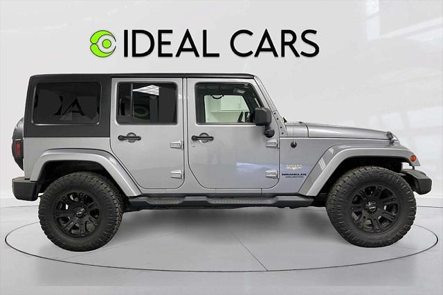 used 2014 Jeep Wrangler Unlimited car, priced at $17,491