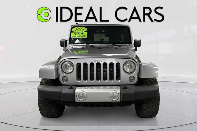 used 2014 Jeep Wrangler Unlimited car, priced at $17,491