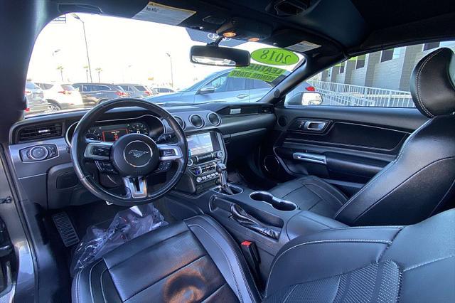 used 2018 Ford Mustang car, priced at $16,491