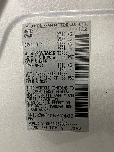 used 2018 Nissan Pathfinder car, priced at $8,591