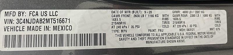 used 2021 Jeep Compass car, priced at $16,491