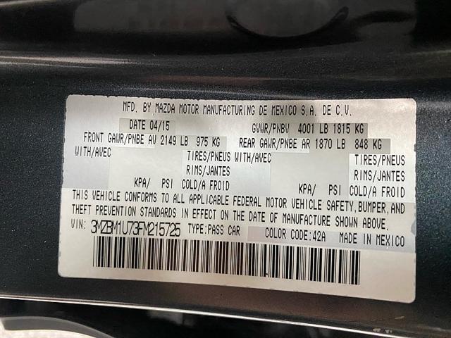 used 2015 Mazda Mazda3 car, priced at $5,891
