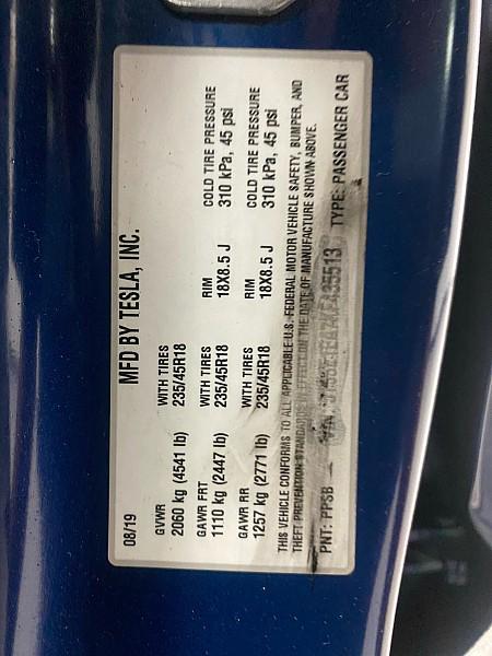 used 2019 Tesla Model 3 car, priced at $16,791