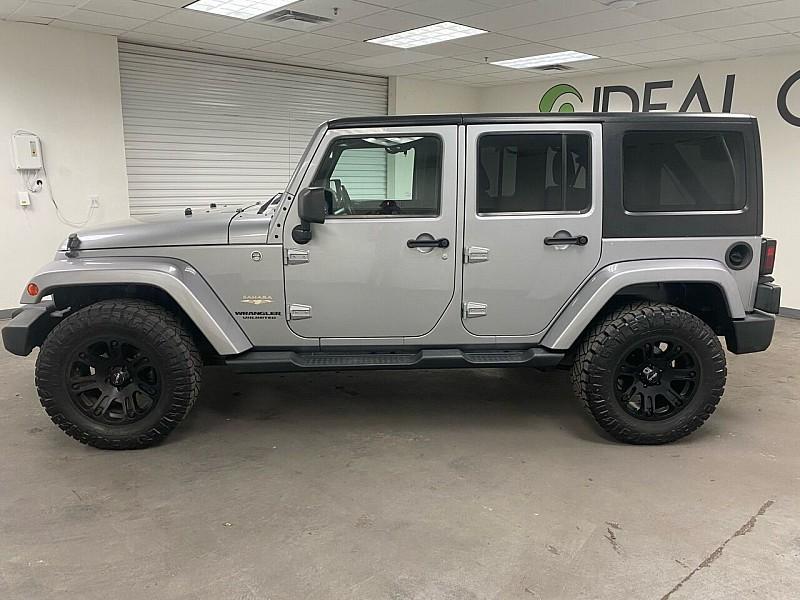 used 2014 Jeep Wrangler Unlimited car, priced at $19,791