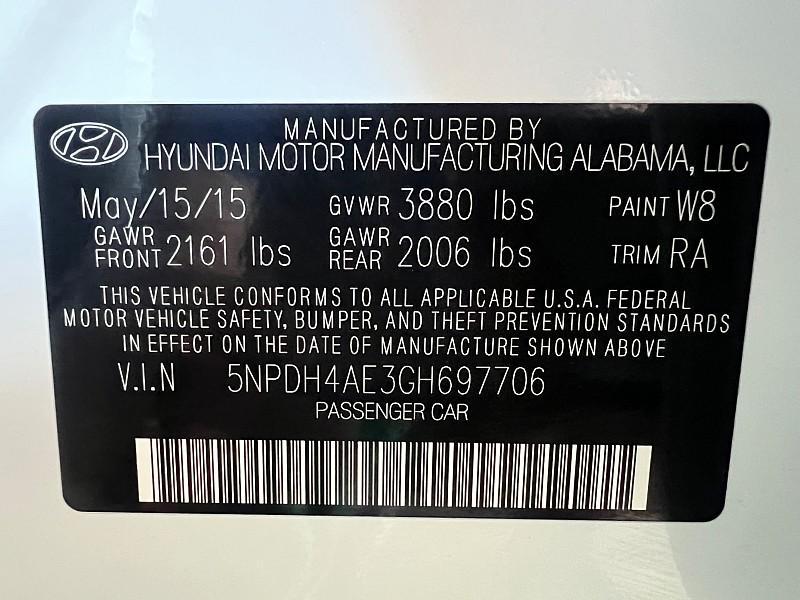 used 2016 Hyundai Elantra car, priced at $7,291