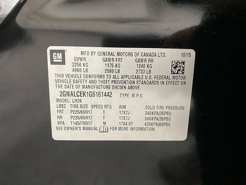 used 2016 Chevrolet Equinox car, priced at $6,491