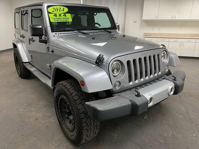 used 2014 Jeep Wrangler Unlimited car, priced at $20,791