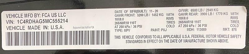 used 2021 Dodge Durango car, priced at $20,991