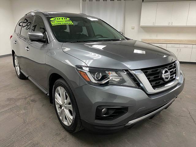 used 2018 Nissan Pathfinder car, priced at $14,491