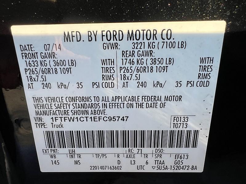 used 2014 Ford F-150 car, priced at $15,991