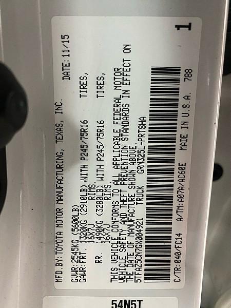 used 2016 Toyota Tacoma car, priced at $24,991