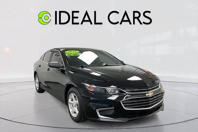 used 2018 Chevrolet Malibu car, priced at $12,591