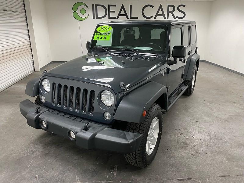 used 2018 Jeep Wrangler JK Unlimited car, priced at $19,791