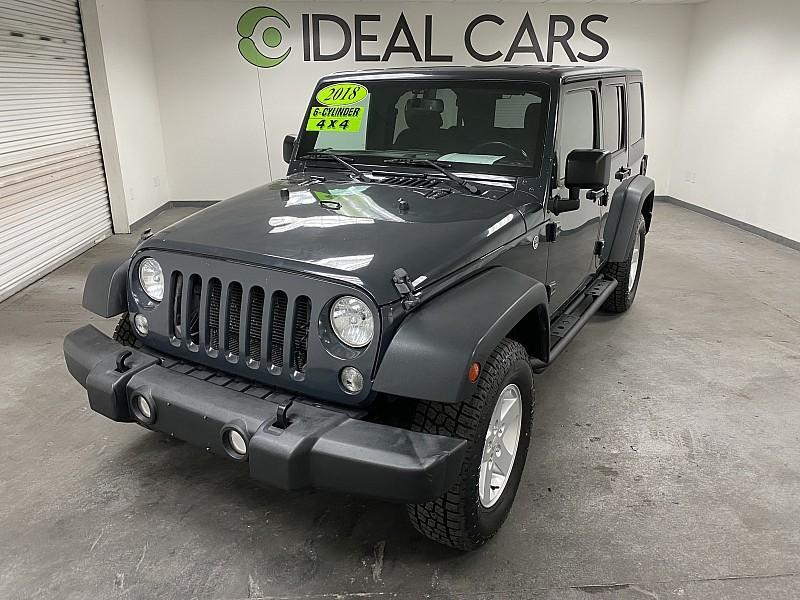 used 2018 Jeep Wrangler JK Unlimited car, priced at $20,991