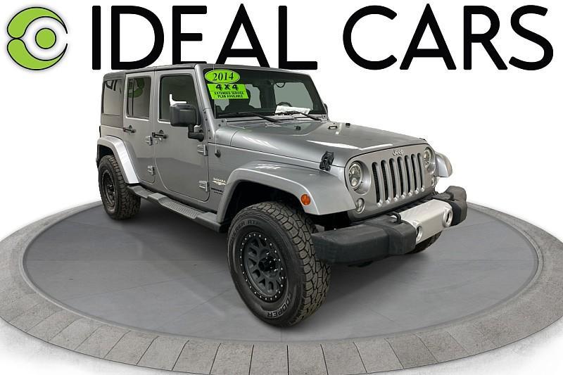 used 2014 Jeep Wrangler Unlimited car, priced at $20,791