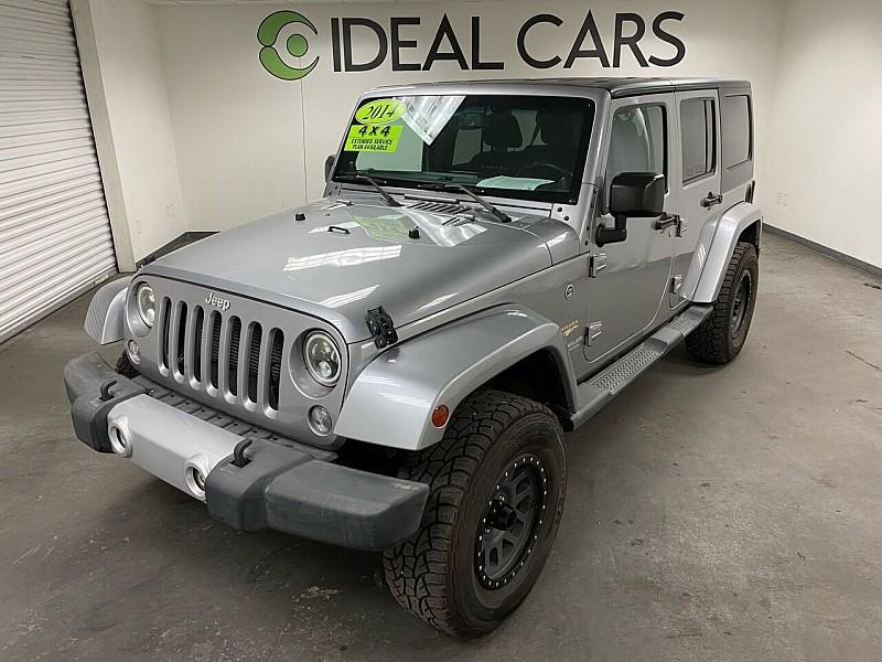 used 2014 Jeep Wrangler Unlimited car, priced at $20,791