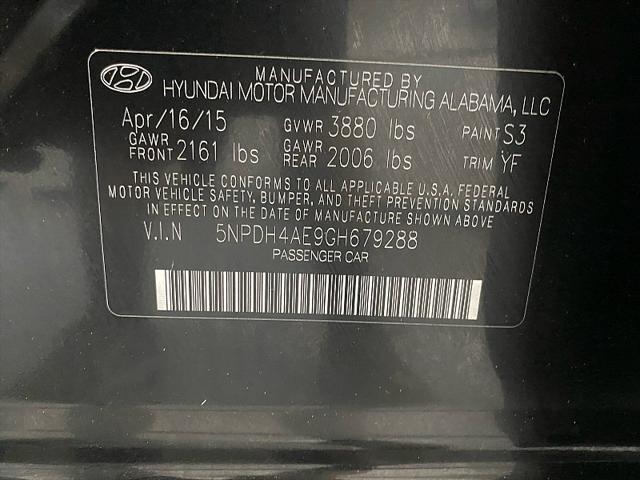used 2016 Hyundai Elantra car, priced at $7,291