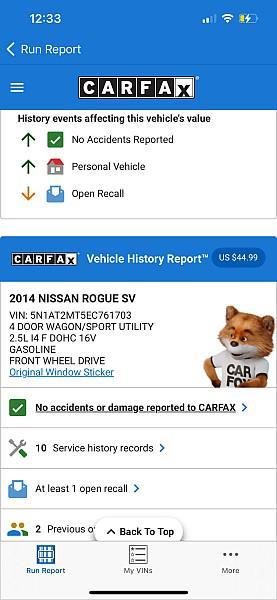 used 2014 Nissan Rogue car, priced at $8,981