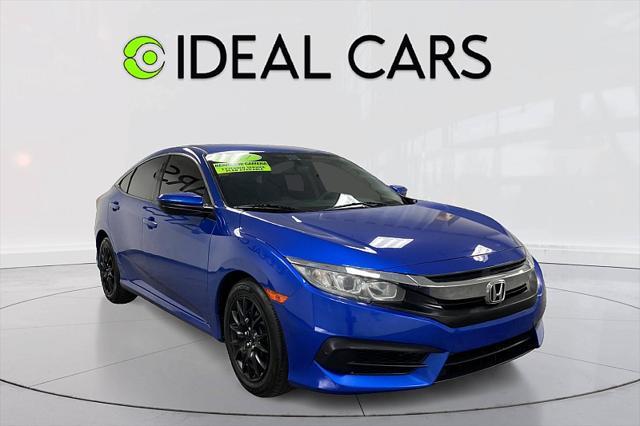 used 2017 Honda Civic car, priced at $13,491