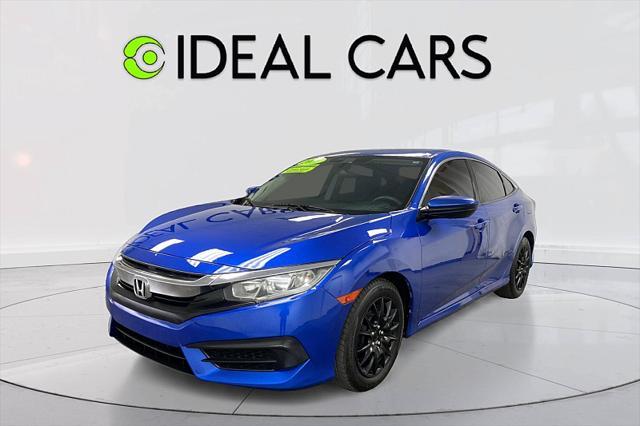 used 2017 Honda Civic car, priced at $13,491