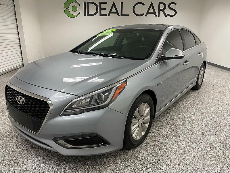used 2016 Hyundai Sonata Hybrid car, priced at $9,491