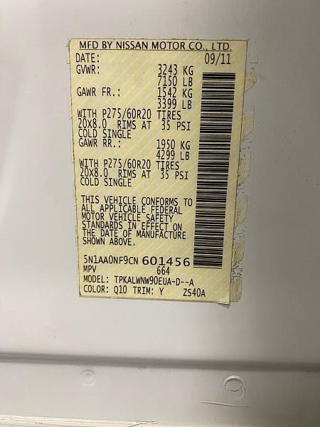 used 2012 Nissan Armada car, priced at $8,991