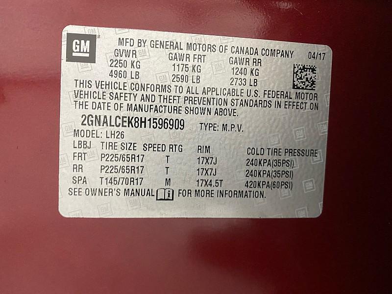 used 2017 Chevrolet Equinox car, priced at $7,891