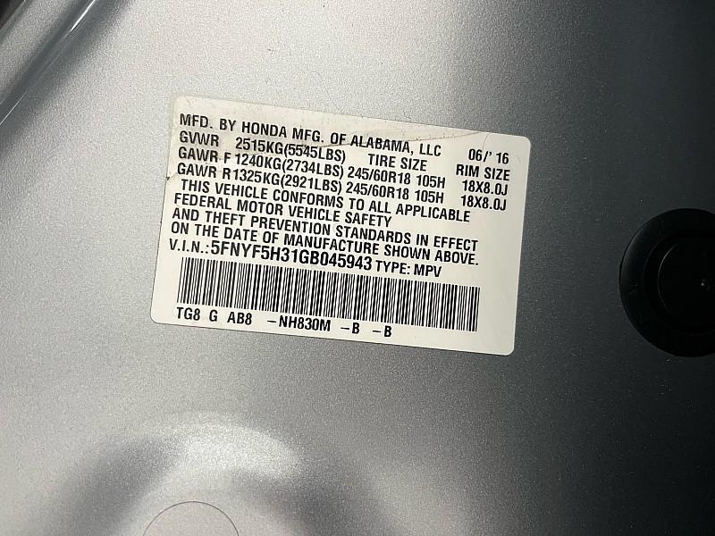 used 2016 Honda Pilot car, priced at $13,991