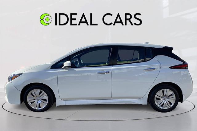 used 2022 Nissan Leaf car, priced at $11,491