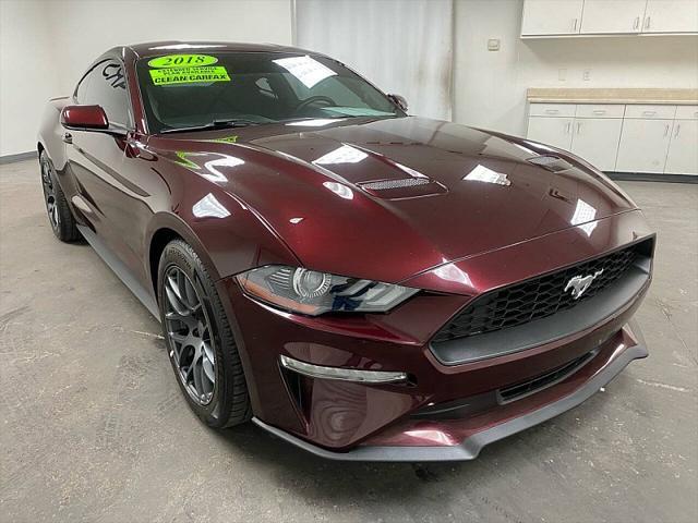 used 2018 Ford Mustang car, priced at $18,991