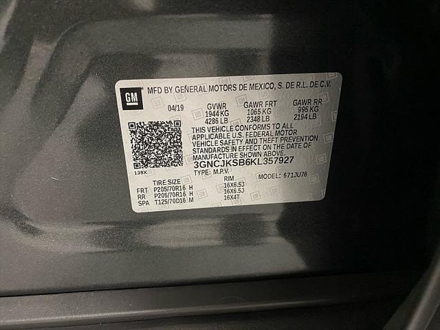 used 2019 Chevrolet Trax car, priced at $7,791
