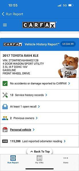 used 2017 Toyota RAV4 car, priced at $15,491