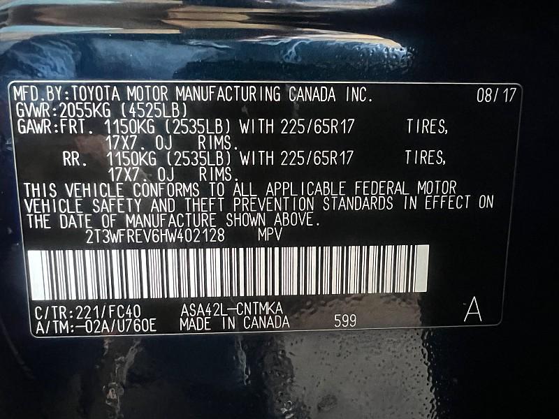 used 2017 Toyota RAV4 car, priced at $15,491