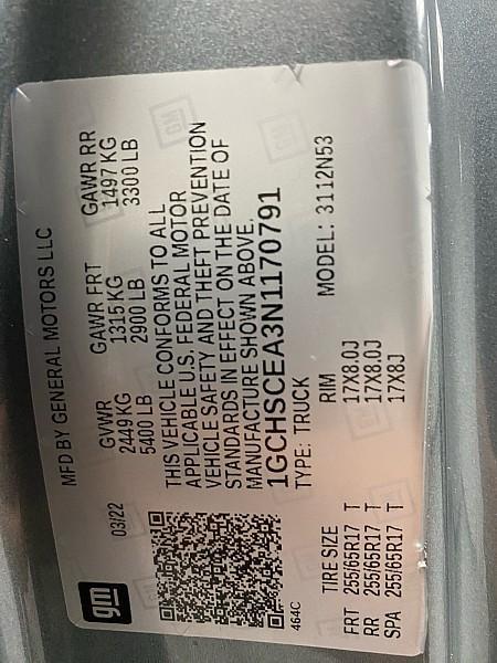 used 2022 Chevrolet Colorado car, priced at $18,891